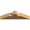 Ekena Millwork Portland Smooth Timber Gable Bracket, Western Red Cedar, 36"W x 9"H x 3 1/2"D x 5 1/2"F, 6/12 Pitch GBW036X09X0406POR00SWR - alternate 2